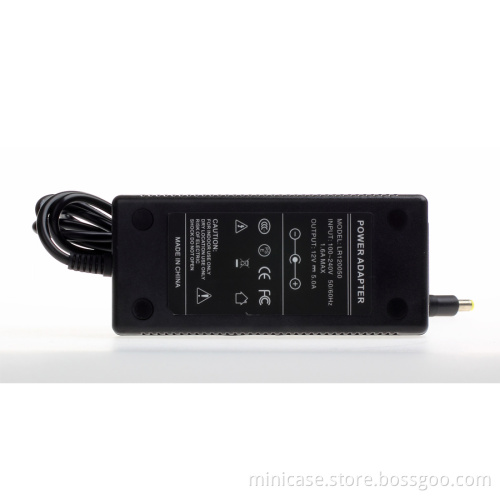 Realan Power Supply 12V AC Adapter LR-120050-12V-5A